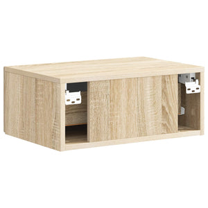 Τοίχου Κρεμαστό Κομοδίνο Sonoma Δρυς 49 x 34,5 x 20 εκ. - Pakobazaar