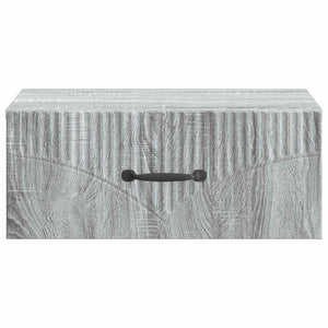 Τοίχου Κρεμαστό Κομοδίνο Γκρι Sonoma 49 x 34,5 x 20 εκ. - Pakobazaar