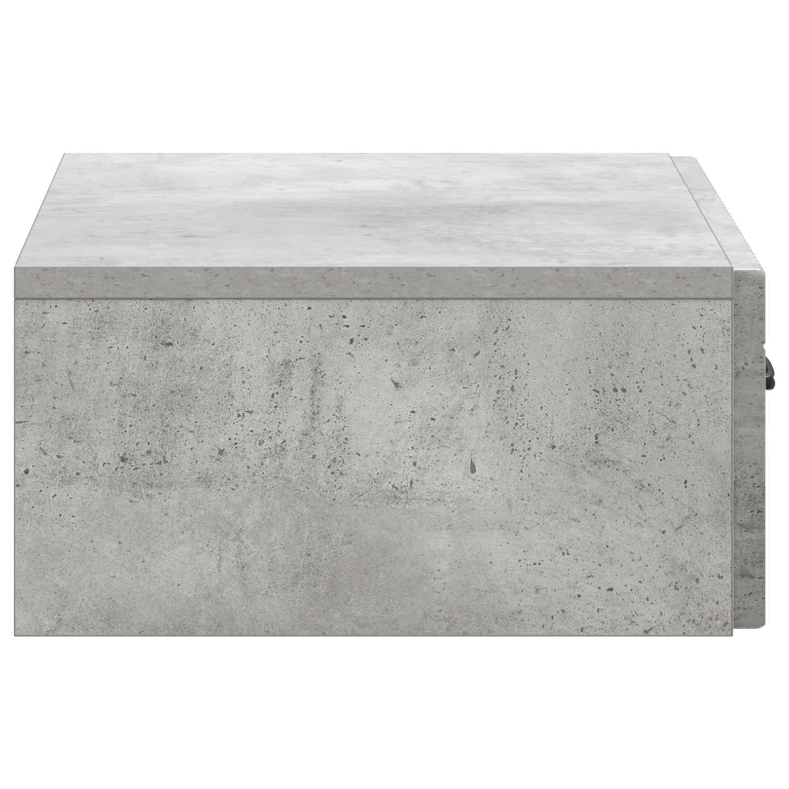Τραπεζάκι Τοίχου Γκρι Σκυροδέματος 59 x 34,5 x 17 εκ. - Pakobazaar