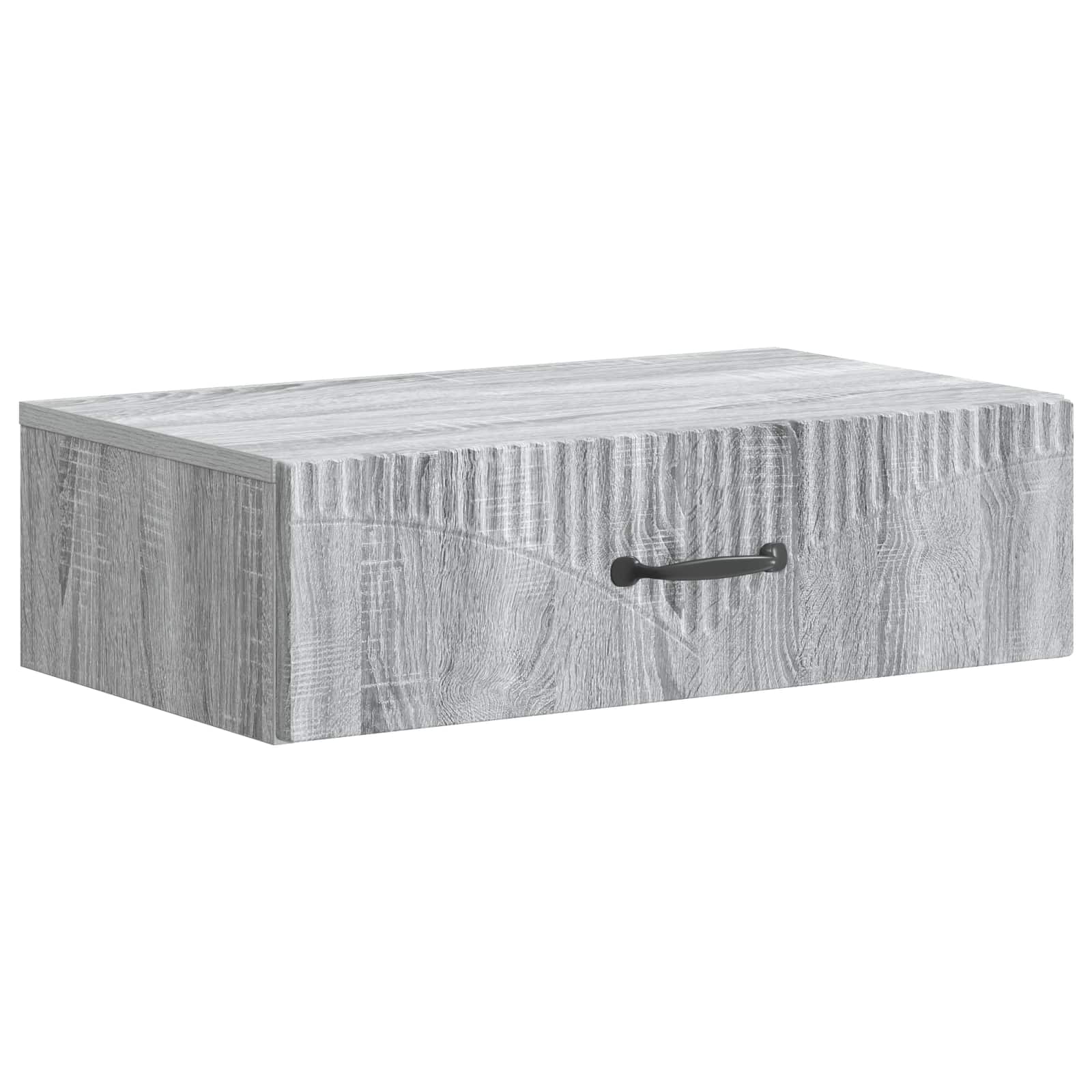 Τραπεζάκι Τοίχου Γκρι Sonoma 59 x 34,5 x 17 εκ. - Pakobazaar