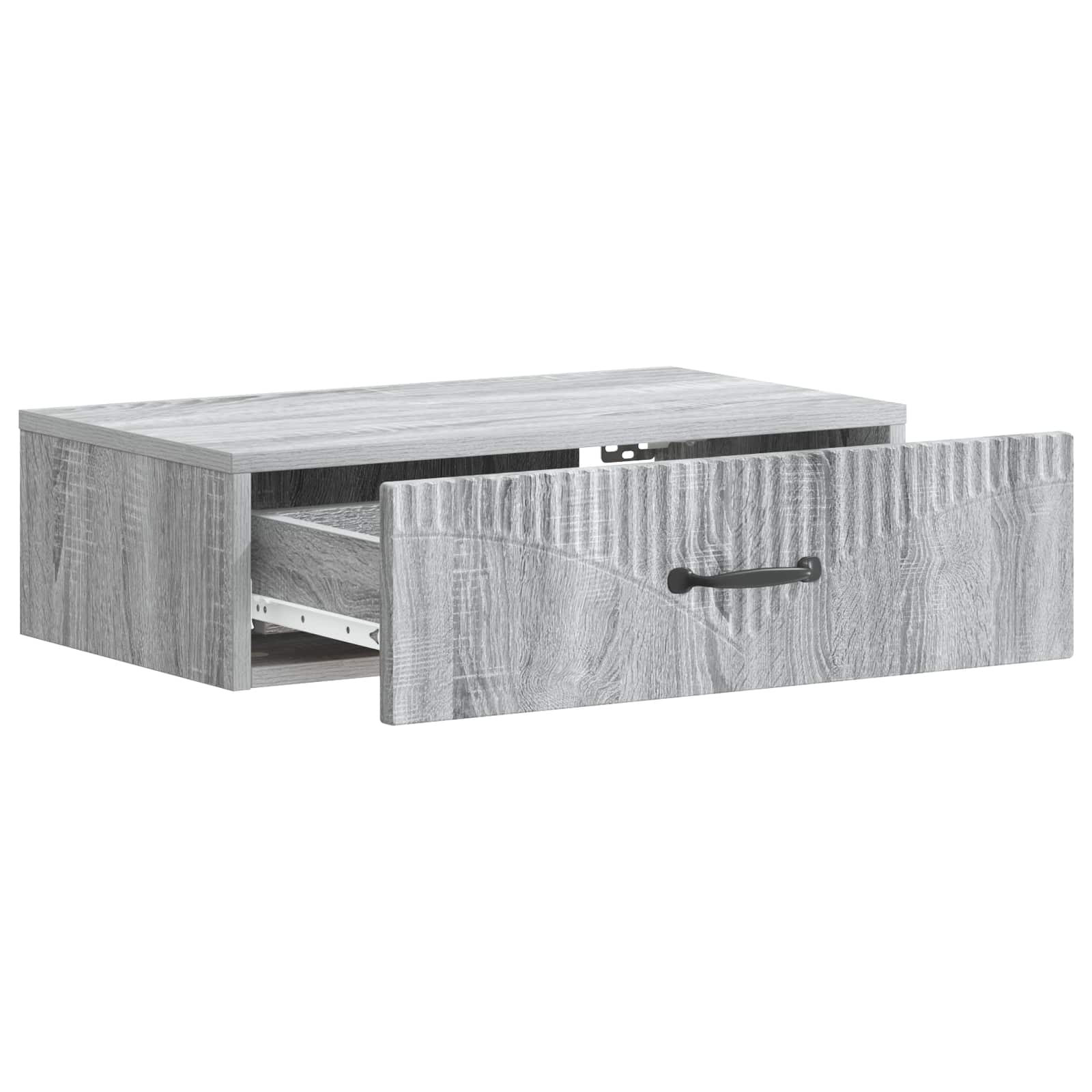 Τραπεζάκι Τοίχου Γκρι Sonoma 59 x 34,5 x 17 εκ. - Pakobazaar