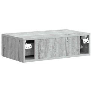 Τραπεζάκι Τοίχου Γκρι Sonoma 59 x 34,5 x 17 εκ. - Pakobazaar