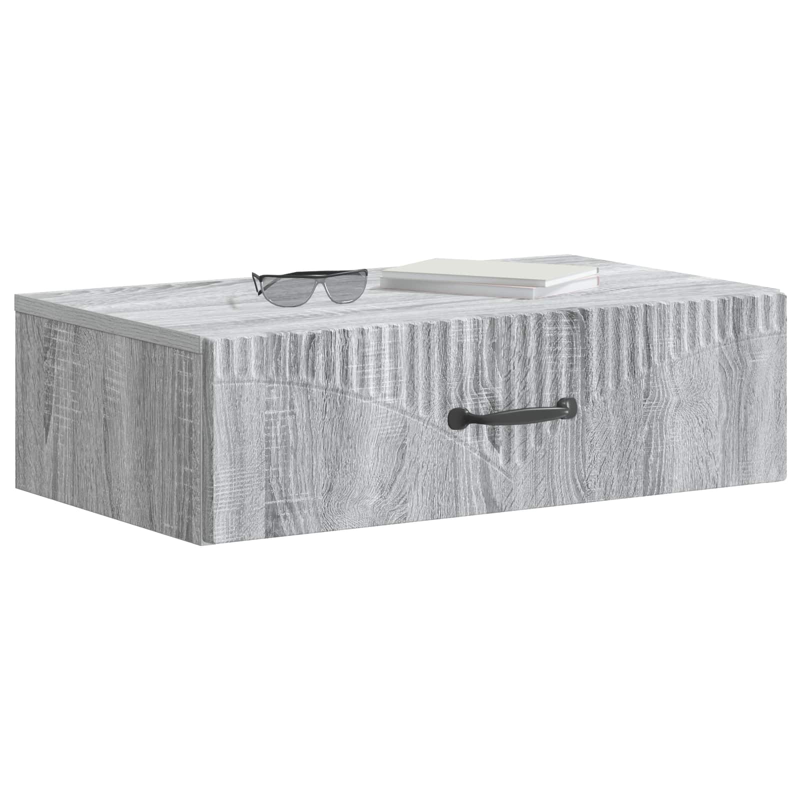 Τραπεζάκι Τοίχου Γκρι Sonoma 59 x 34,5 x 17 εκ. - Pakobazaar