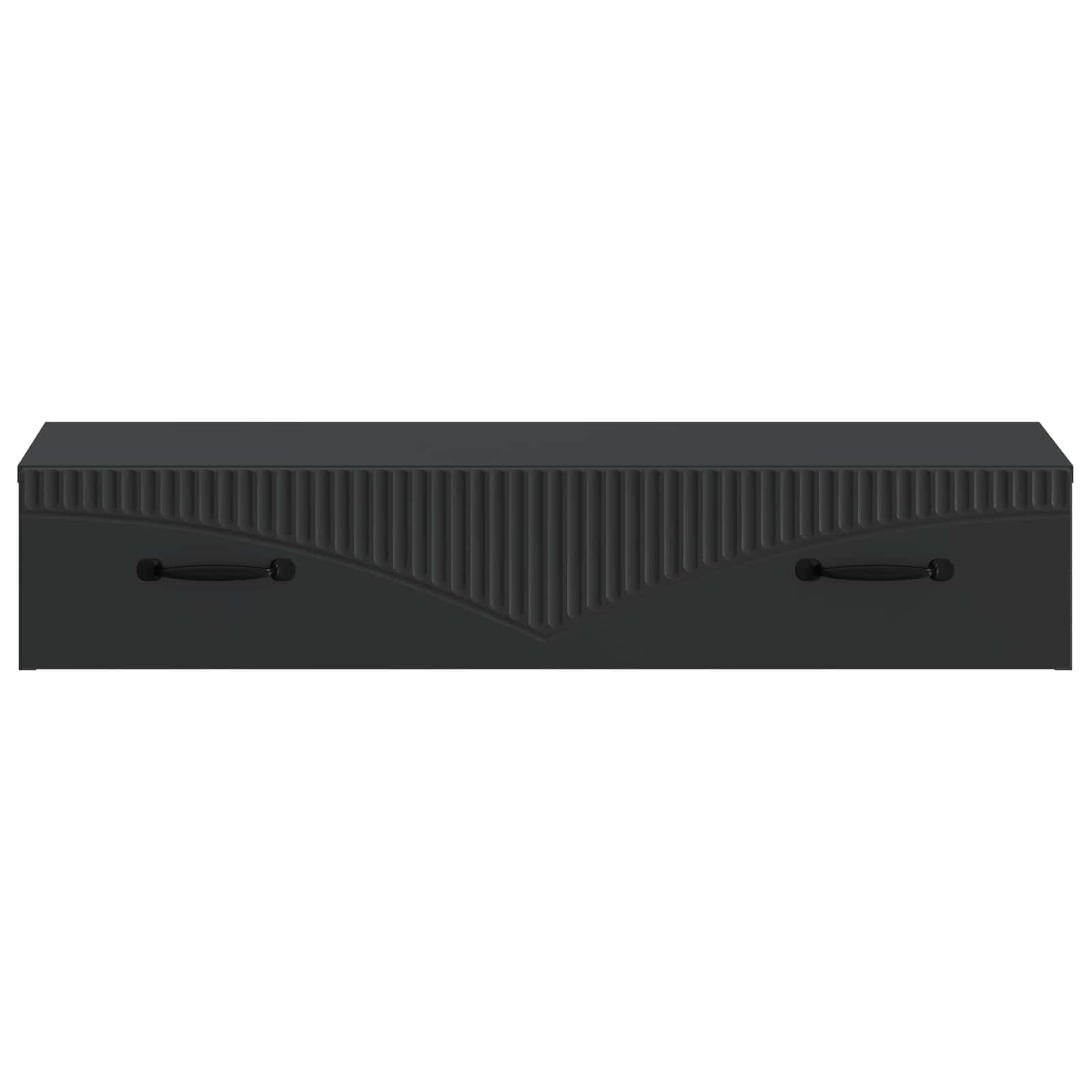 Τραπεζάκι Τοίχου Μαύρο 87,5 x 34,5 x 17 εκ. Επεξεργασμένο Ξύλο - Pakobazaar