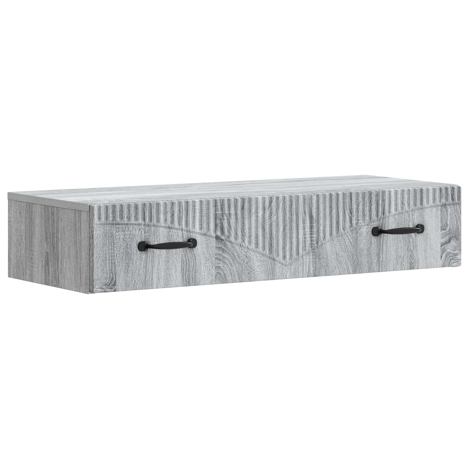 Τραπεζάκι Τοίχου Γκρι Sonoma 87,5 x 34,5 x 17 εκ. - Pakobazaar
