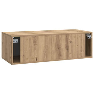 Τοποθετούμενος στον τοίχο τηλεοπτικός ερμάριος Artisan Δρυς - Pakobazaar