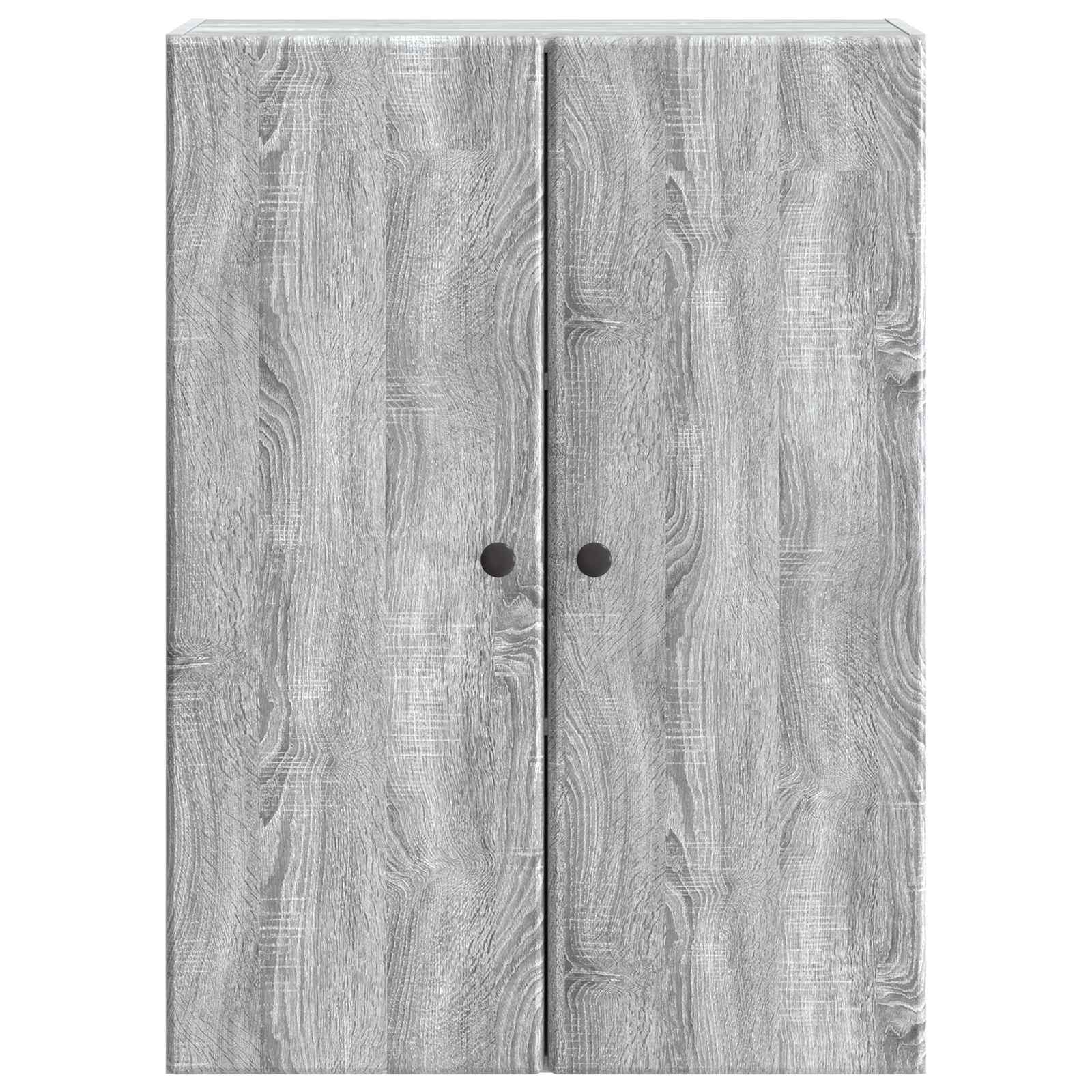 Τοίχου Ντουλάπα Γκρι Sonoma 66 x 34,5 x 90 εκ - Pakobazaar