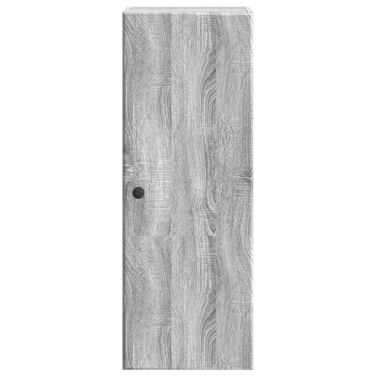 Τοίχου Ντουλάπα Γκρι Sonoma 33 x 34,5 x 90 εκ - Pakobazaar