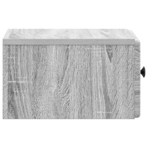 Τοίχου Κρεμαστό Κομοδίνο Γκρι Sonoma 34,5 x 33 x 20 εκ. - Pakobazaar