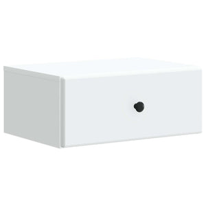 Τοίχου Κρεμαστό Κομοδίνο 2 pcs Λευκό 49 x 34,5 x 20 εκ. - Pakobazaar