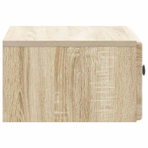Τοίχου Κρεμαστό Κομοδίνο Sonoma Δρυς 49 x 34,5 x 20 εκ. - Pakobazaar