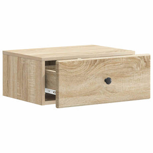 Τοίχου Κρεμαστό Κομοδίνο 2 pcs Sonoma Δρυς 49 x 34,5 x 20 εκ. - Pakobazaar