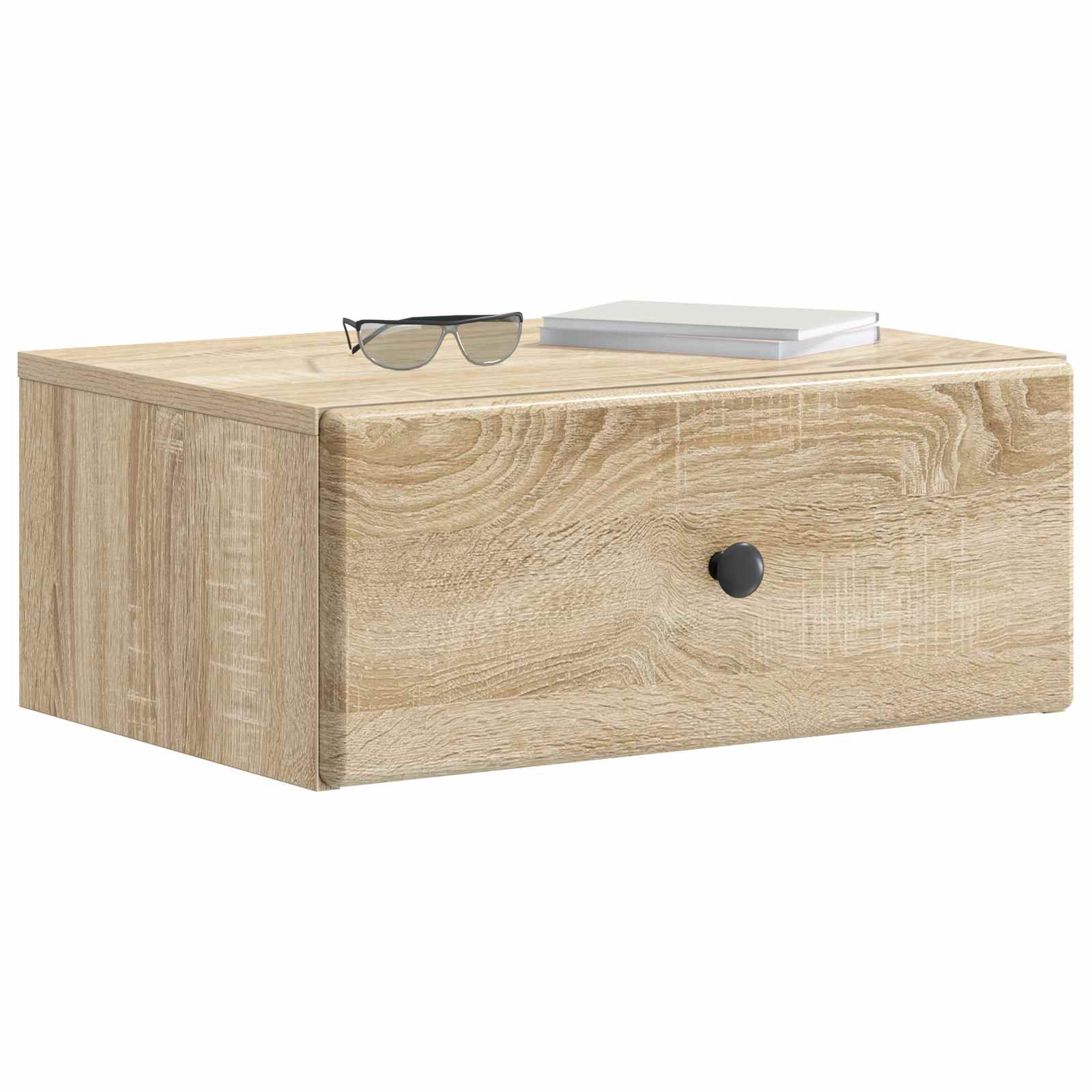 Τοίχου Κρεμαστό Κομοδίνο 2 pcs Sonoma Δρυς 49 x 34,5 x 20 εκ. - Pakobazaar