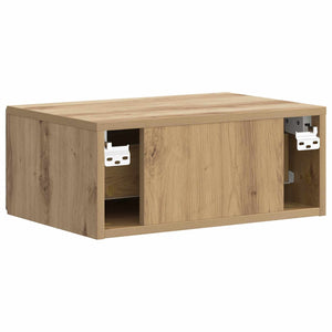 Τοίχου Κρεμαστό Κομοδίνο 2 pcs Artisan Δρυς 49 x 34,5 x 20 εκ. - Pakobazaar