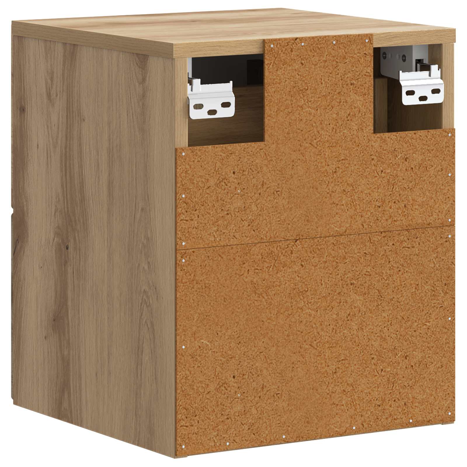 Τοίχου Κρεμαστό Κομοδίνο 2 pcs Artisan Δρυς 34,5 x 33 x 40 εκ - Pakobazaar