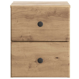 Τοίχου Κρεμαστό Κομοδίνο 2 pcs Artisan Δρυς 34,5 x 33 x 40 εκ - Pakobazaar