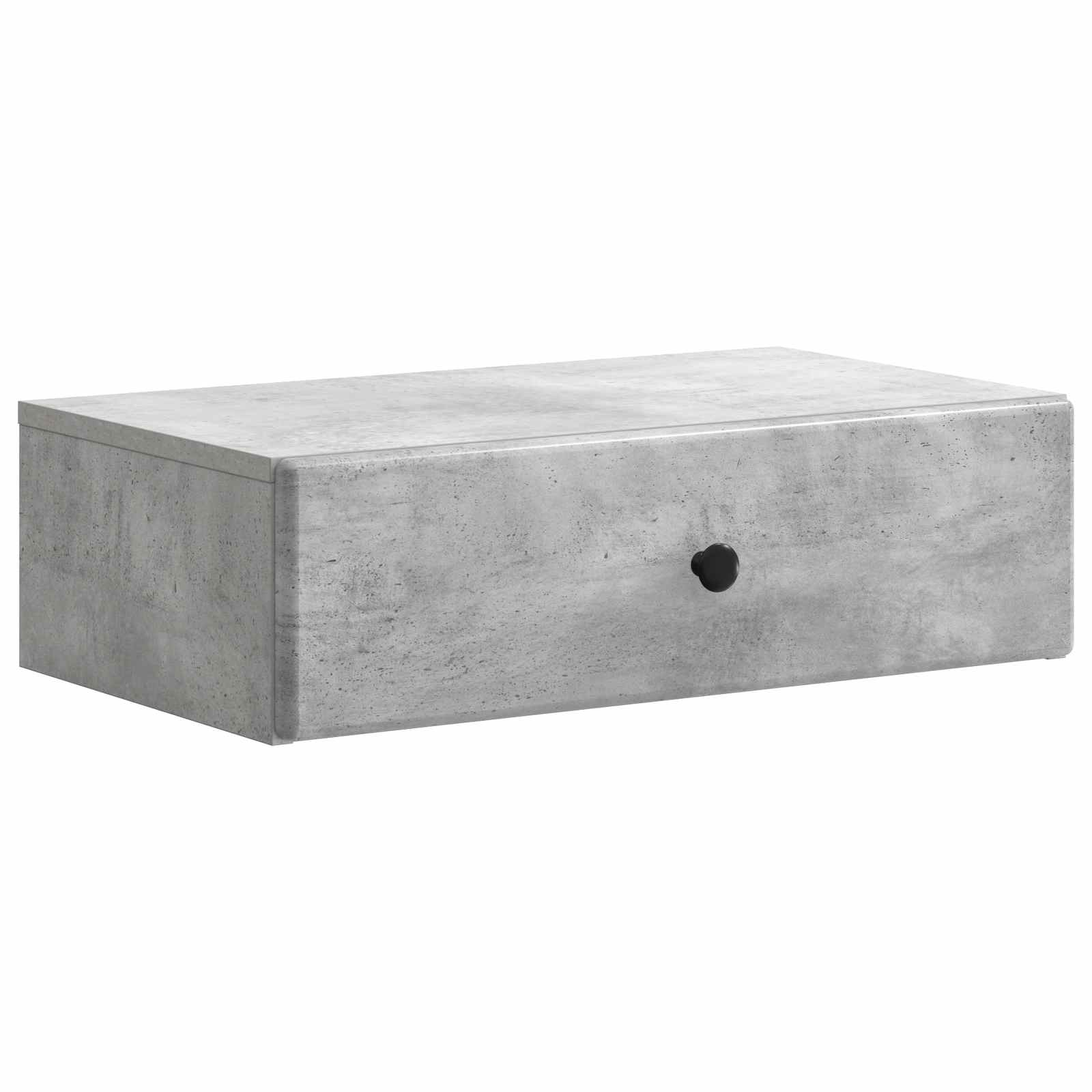 Τραπεζάκι Τοίχου Γκρι Σκυροδέματος 59 x 34,5 x 17 εκ. - Pakobazaar