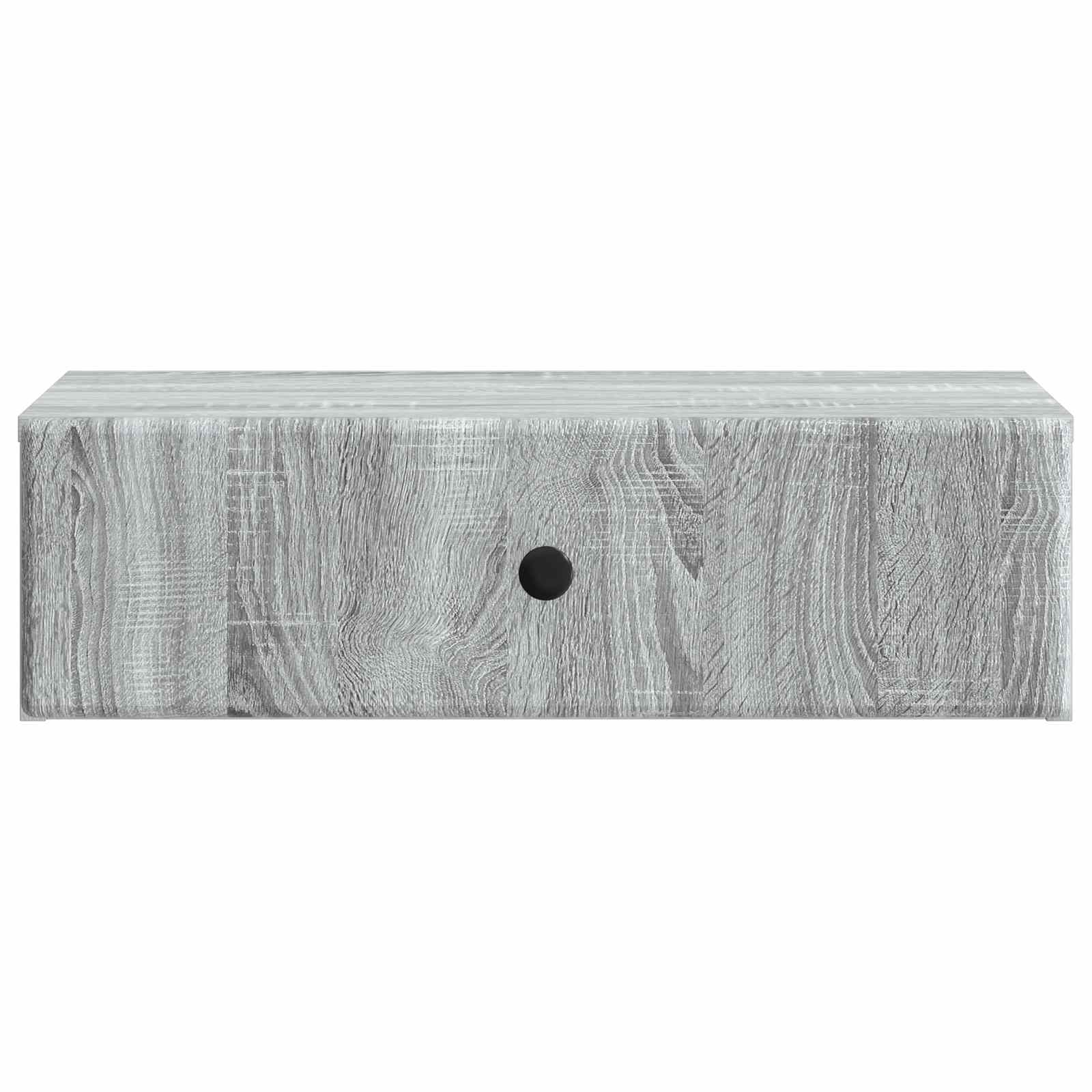 Τραπεζάκι Τοίχου Γκρι Sonoma 59 x 34,5 x 17 εκ. - Pakobazaar