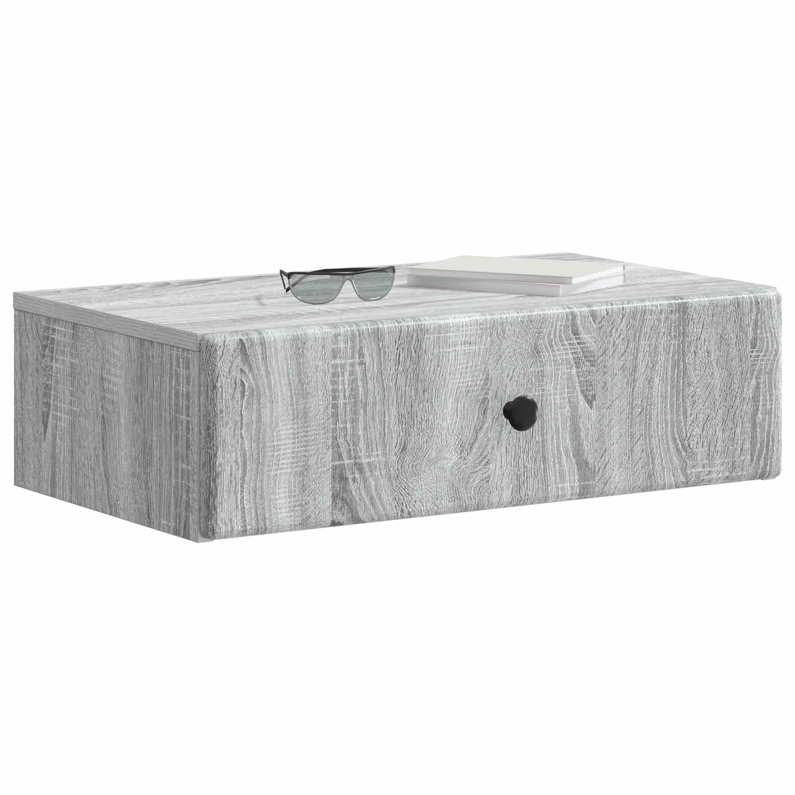 Τραπεζάκι Τοίχου Γκρι Sonoma 59 x 34,5 x 17 εκ. - Pakobazaar