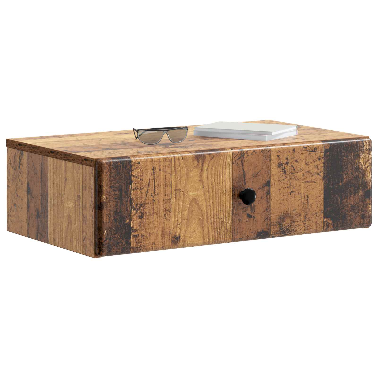 Τραπεζάκι Τοίχου Παλαιωμένο ξύλο 59 x 34,5 x 17 εκ. - Pakobazaar