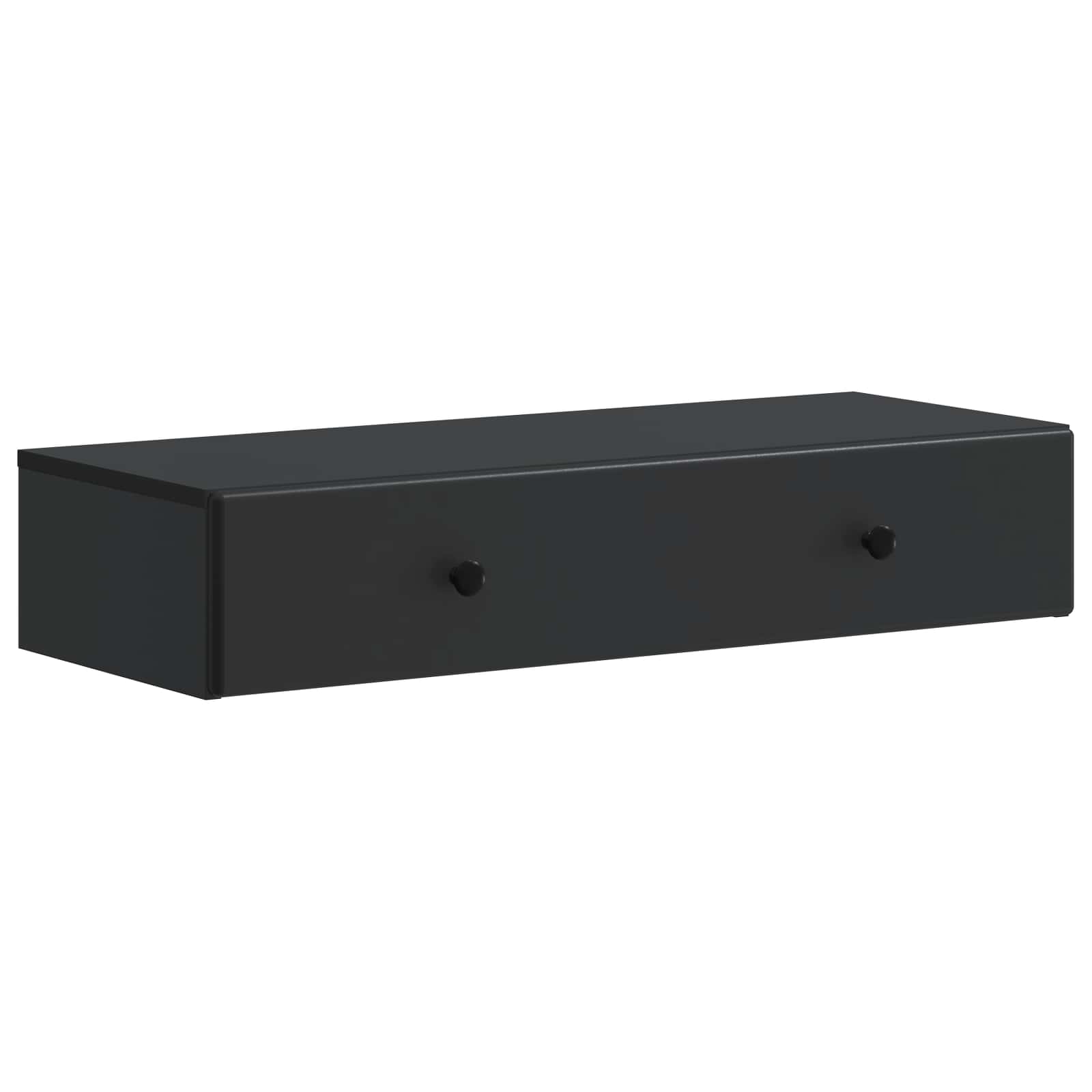 Τραπεζάκι Τοίχου Μαύρο 87,5 x 34,5 x 17 εκ. Επεξεργασμένο Ξύλο - Pakobazaar