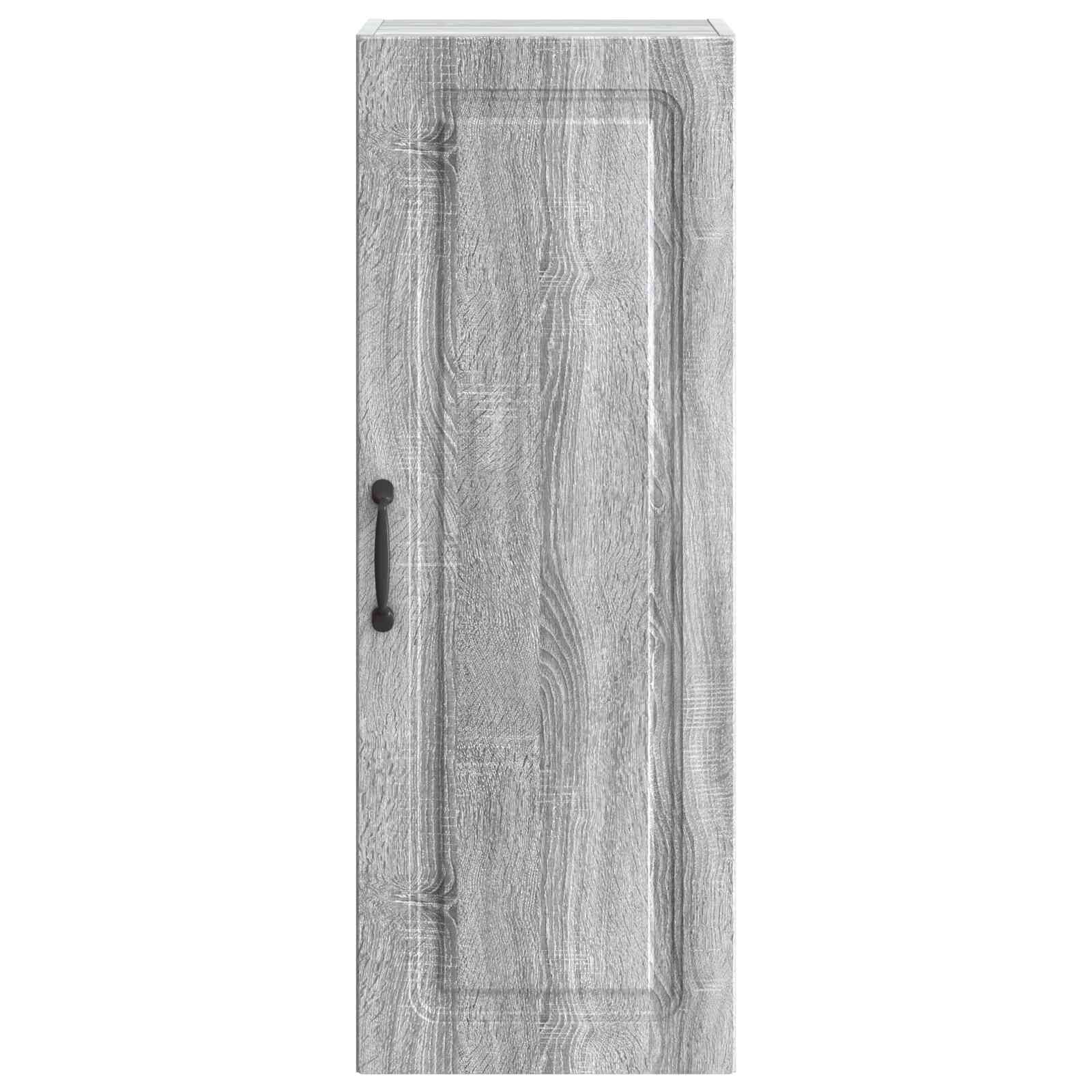 Τοίχου Ντουλάπα Γκρι Sonoma 33 x 34,5 x 90 εκ - Pakobazaar