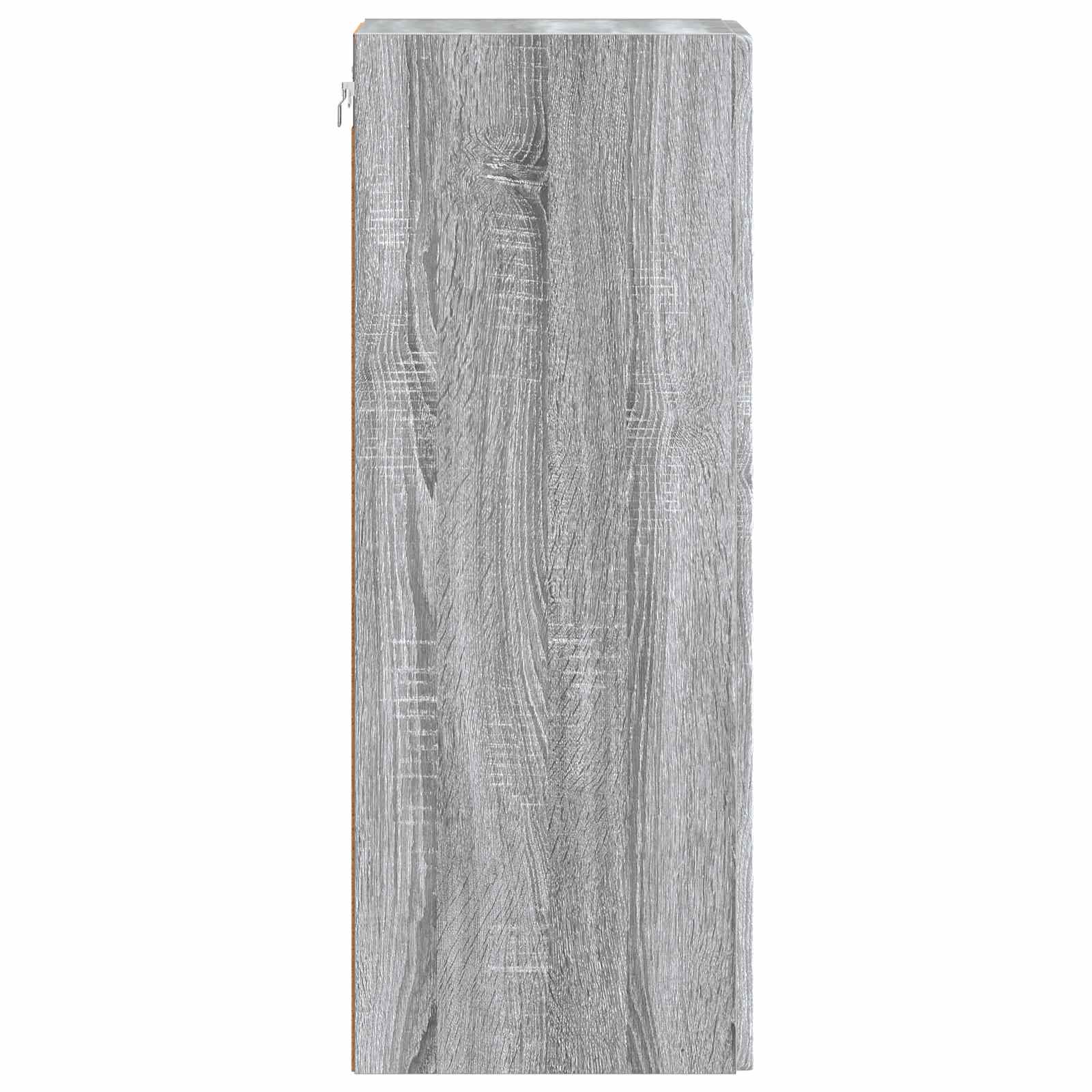Τοίχου Ντουλάπα Γκρι Sonoma 33 x 34,5 x 90 εκ - Pakobazaar