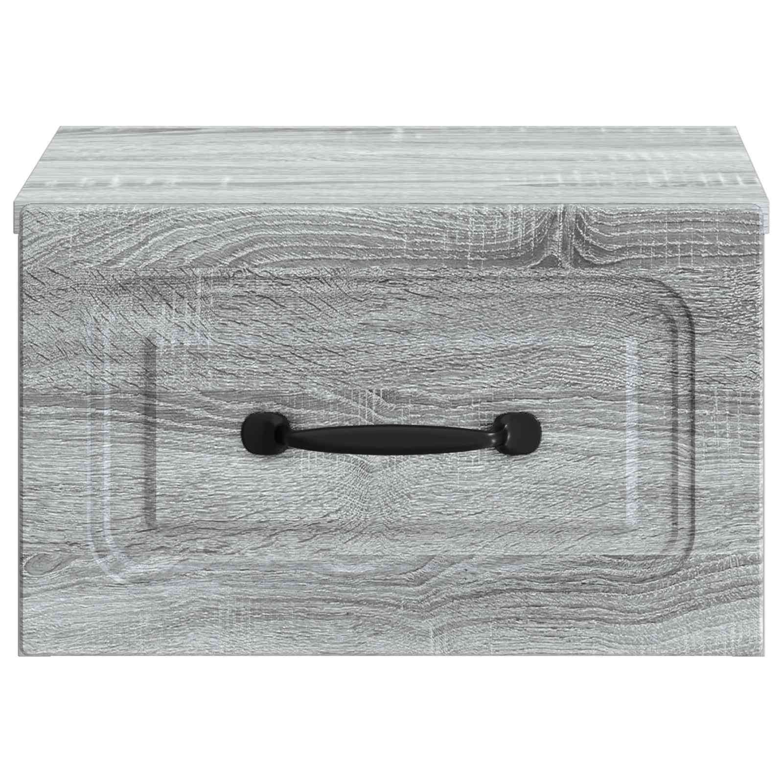 Τοίχου Κρεμαστό Κομοδίνο 2 pcs Γκρι Sonoma 34,5 x 33 x 20 εκ. - Pakobazaar