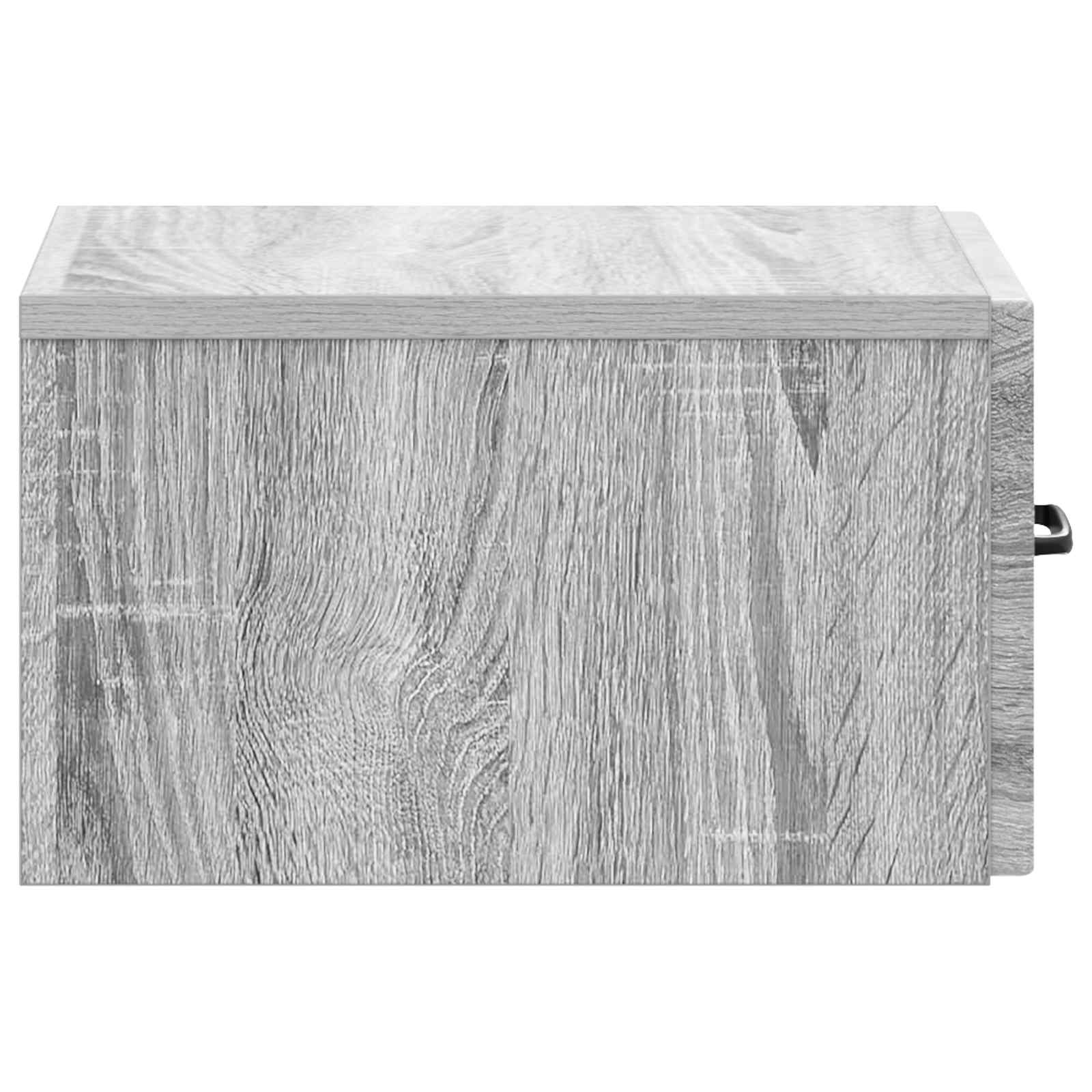 Τοίχου Κρεμαστό Κομοδίνο 2 pcs Γκρι Sonoma 34,5 x 33 x 20 εκ. - Pakobazaar