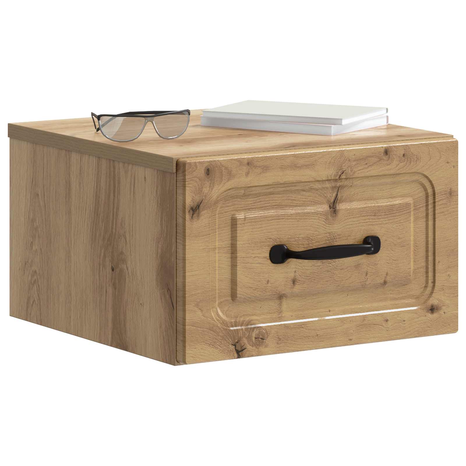 Τοίχου Κρεμαστό Κομοδίνο Artisan Δρυς 34,5 x 33 x 20 εκ. - Pakobazaar