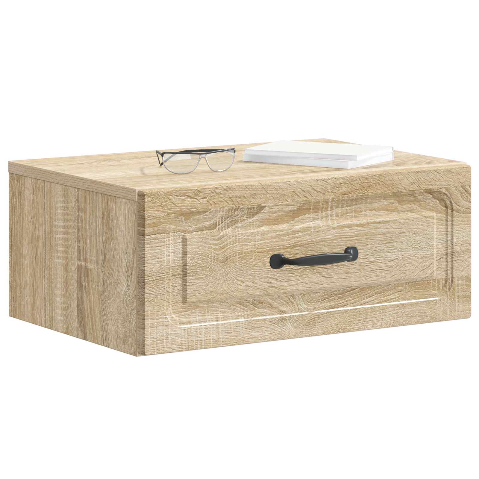 Τοίχου Κρεμαστό Κομοδίνο 2 pcs Sonoma Δρυς 49 x 34,5 x 20 εκ. - Pakobazaar