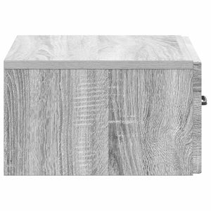 Τοίχου Κρεμαστό Κομοδίνο Γκρι Sonoma 49 x 34,5 x 20 εκ. - Pakobazaar