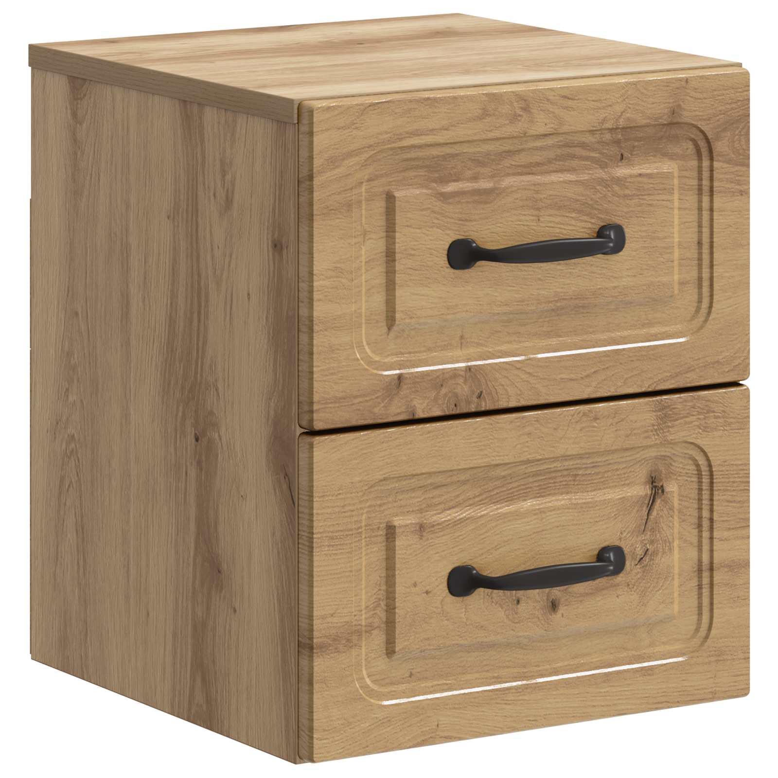 Τοίχου Κρεμαστό Κομοδίνο 2 pcs Artisan Δρυς 34,5 x 33 x 40 εκ - Pakobazaar