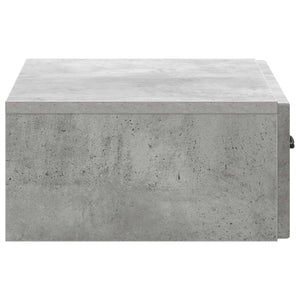 Τραπεζάκι Τοίχου Γκρι Σκυροδέματος 59 x 34,5 x 17 εκ. - Pakobazaar