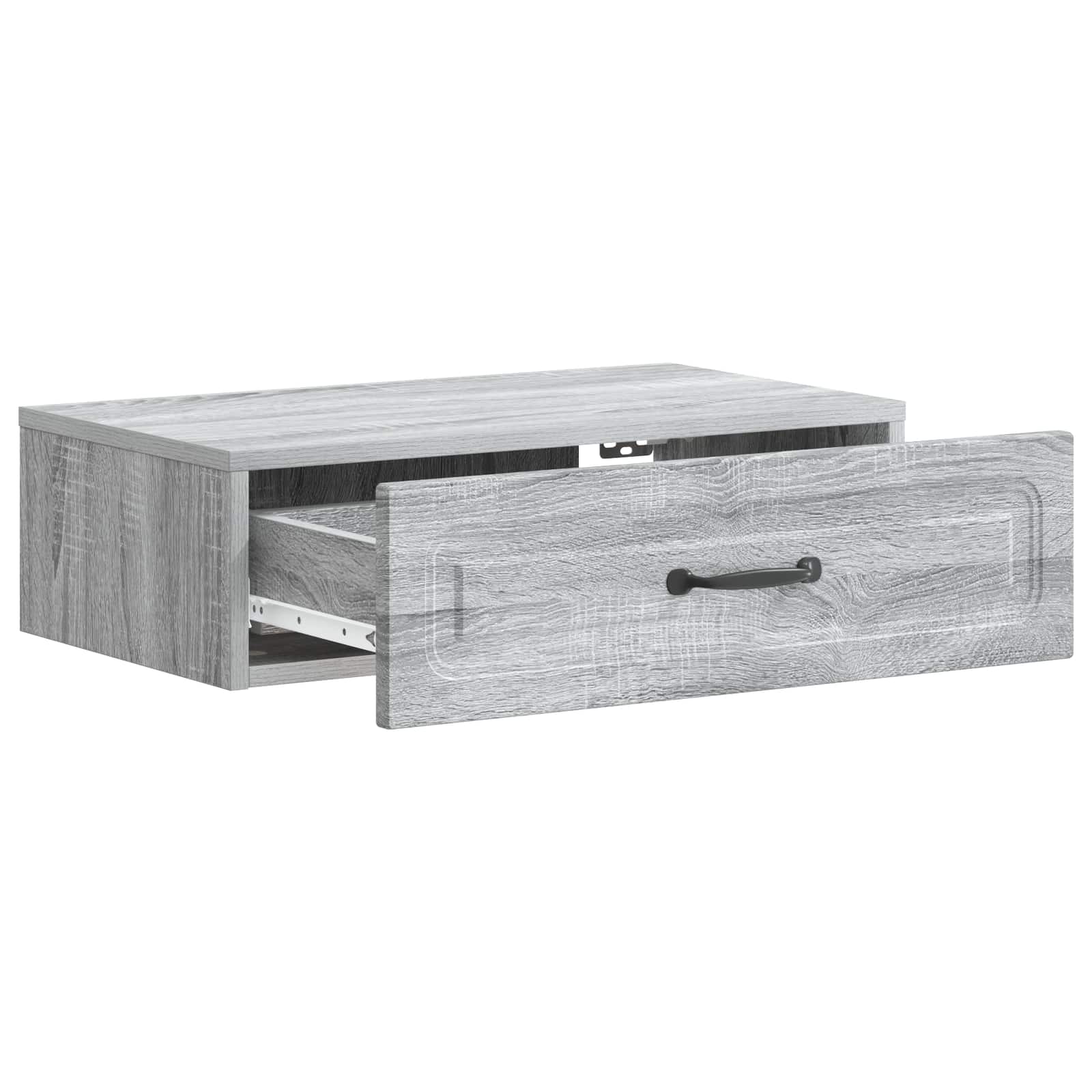 Τραπεζάκι Τοίχου Γκρι Sonoma 59 x 34,5 x 17 εκ. - Pakobazaar