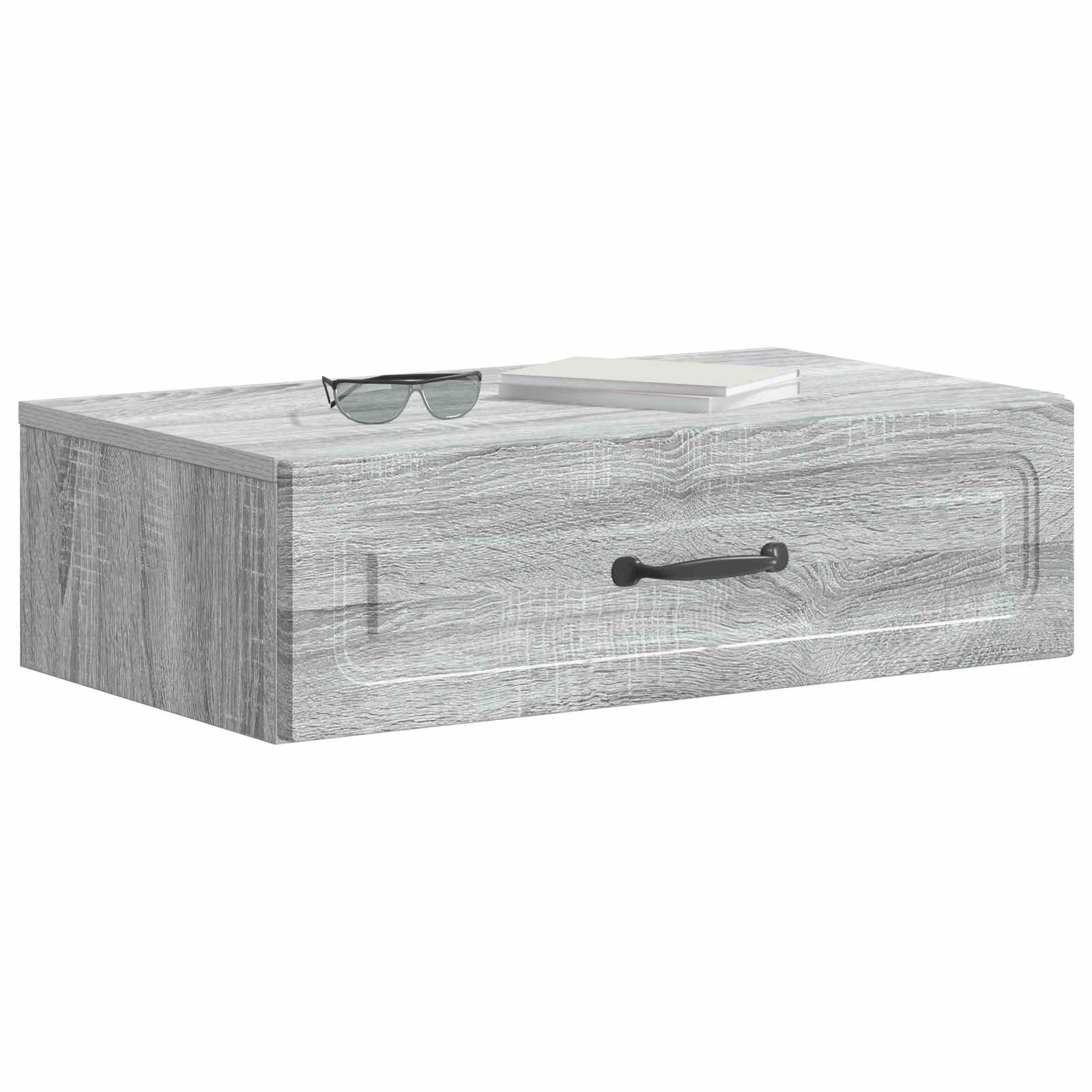 Τραπεζάκι Τοίχου Γκρι Sonoma 59 x 34,5 x 17 εκ. - Pakobazaar