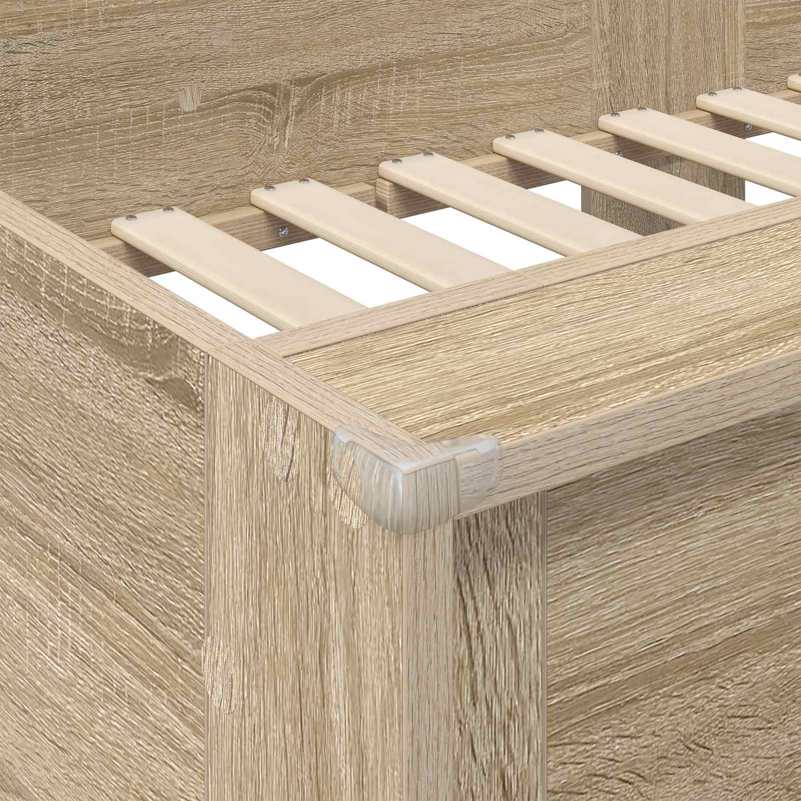 Κρεβάτι Κουκέτα για Παιδιά Δρύς Sonoma 75 x 190 cm - Pakobazaar