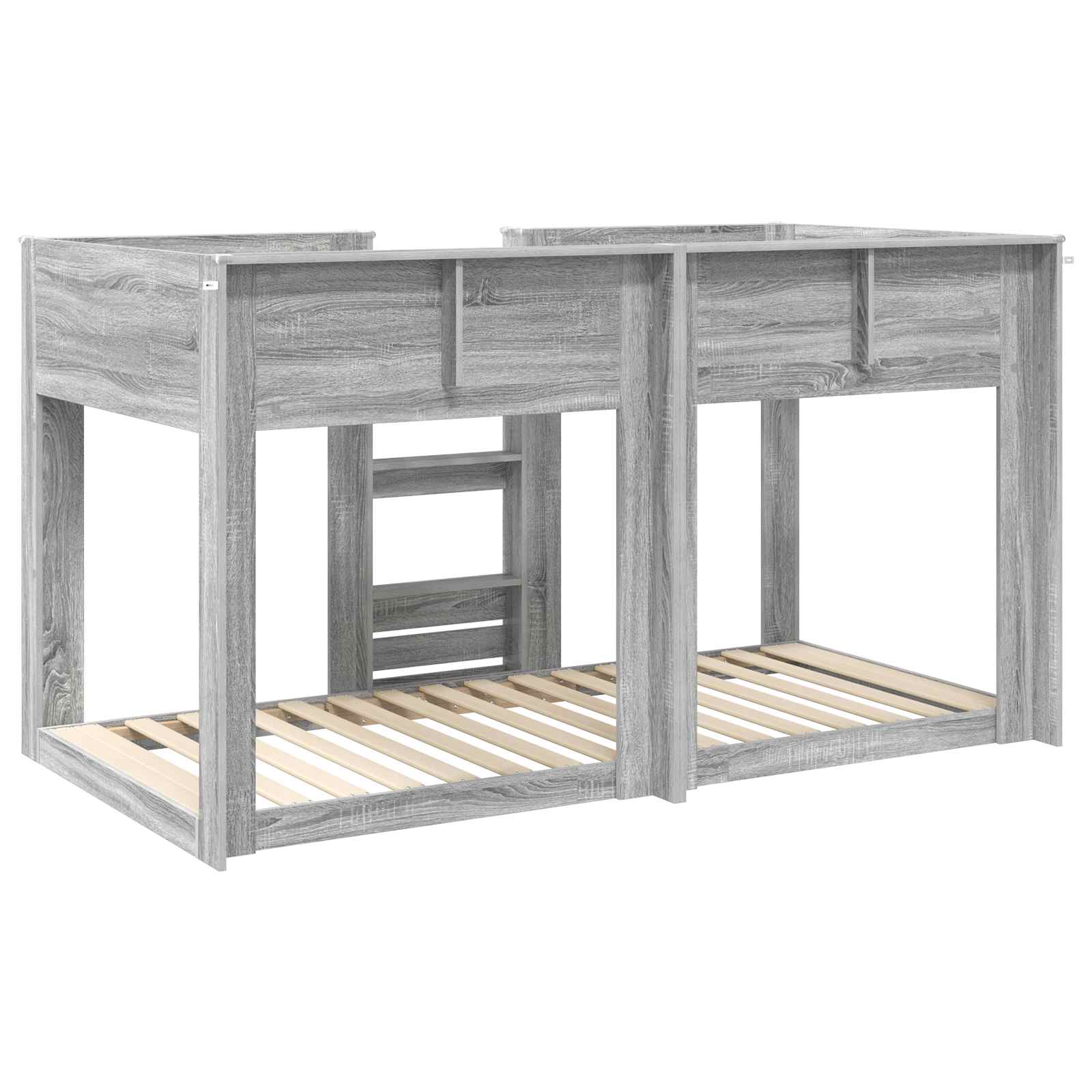 Κρεβάτι Κουκέτα για Παιδιά Γκρίζο Σονομα 75 x 190 cm