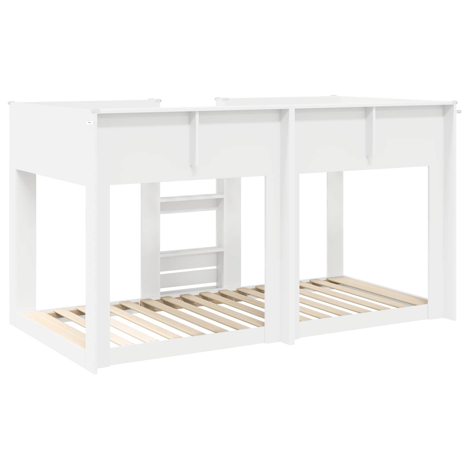 Κρεβάτι Κουκέτα για Παιδιά Λευκό 90 x 190 cm Επεξεργασμένο ξύλο - Pakobazaar