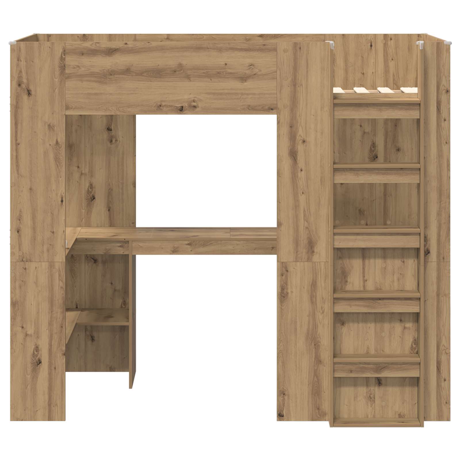 Σκελετός κουκέτας με γραφείο Artisan Oak 90 x 190 cm