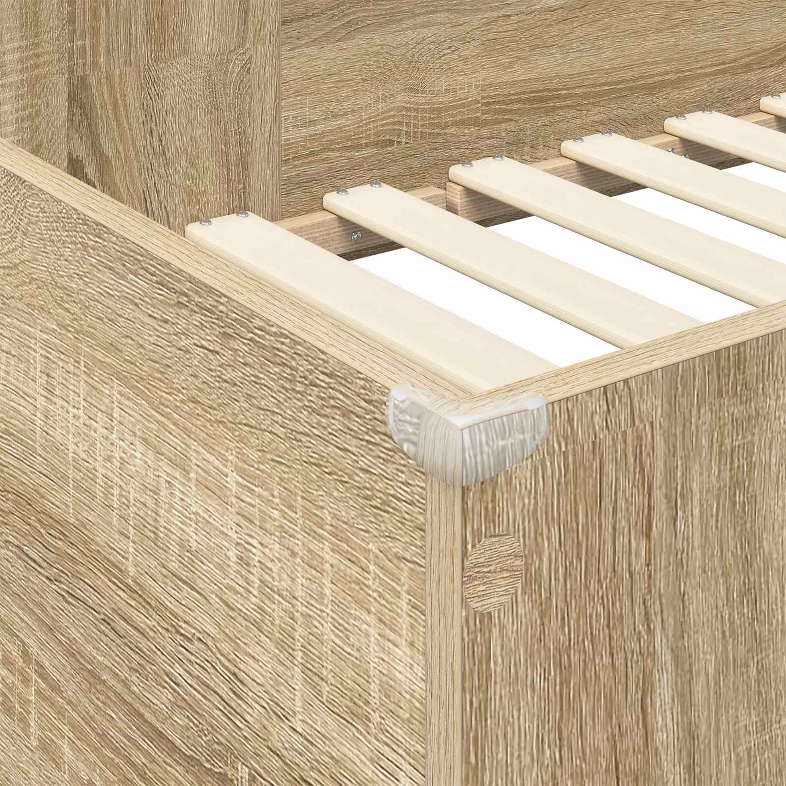 Σκελετός κουκέτας με γραφείο Δρύς Sonoma 90 x 200 cm - Pakobazaar