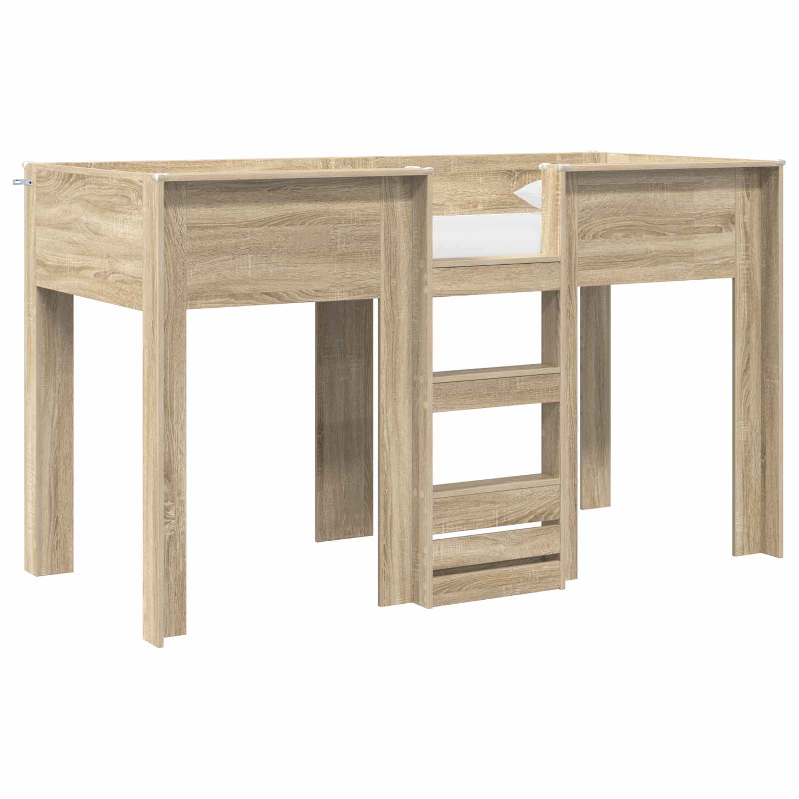 Κρεβάτι Κουκέτα για Παιδιά Δρύς Sonoma 75 x 190 cm - Pakobazaar