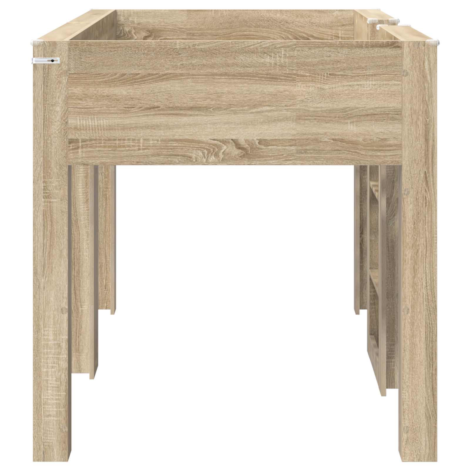 Κρεβάτι Κουκέτα για Παιδιά με στρώμα Δρύς Sonoma 100 x 200 cm