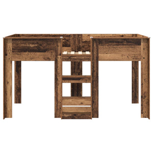 Κρεβάτι Κουκέτα για Παιδιά Παλιό ξύλο 100 x 200 cm