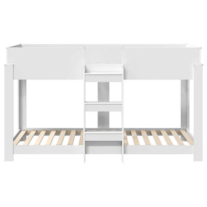Κρεβάτι Κουκέτα για Παιδιά Λευκό 100 x 200 cm - Pakobazaar