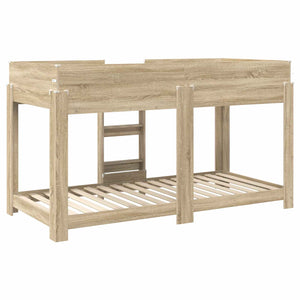 Κρεβάτι Κουκέτα για Παιδιά Δρύς Sonoma 90 x 190 cm - Pakobazaar