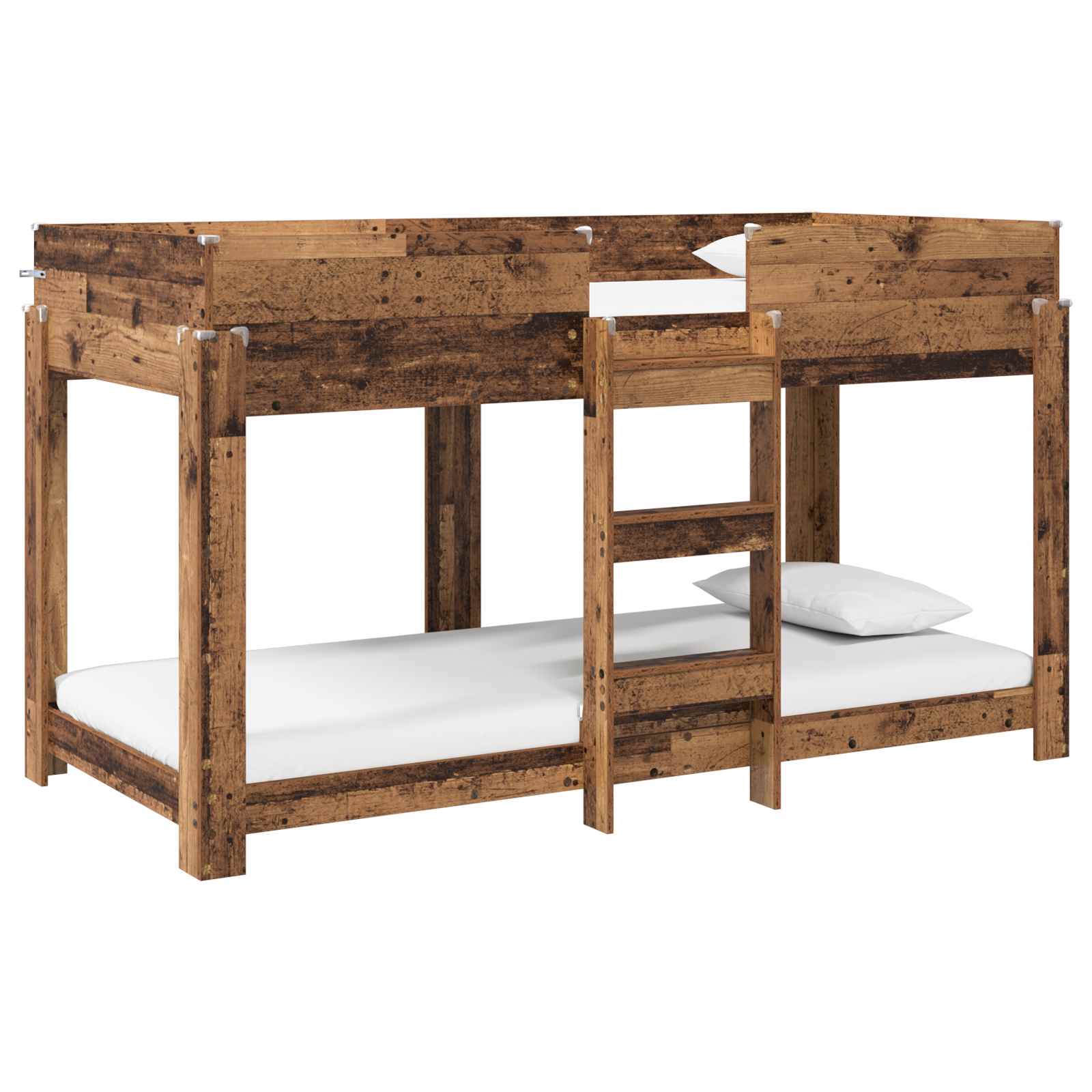 Κρεβάτι Κουκέτα για Παιδιά Παλιό ξύλο 100 x 190 cm - Pakobazaar