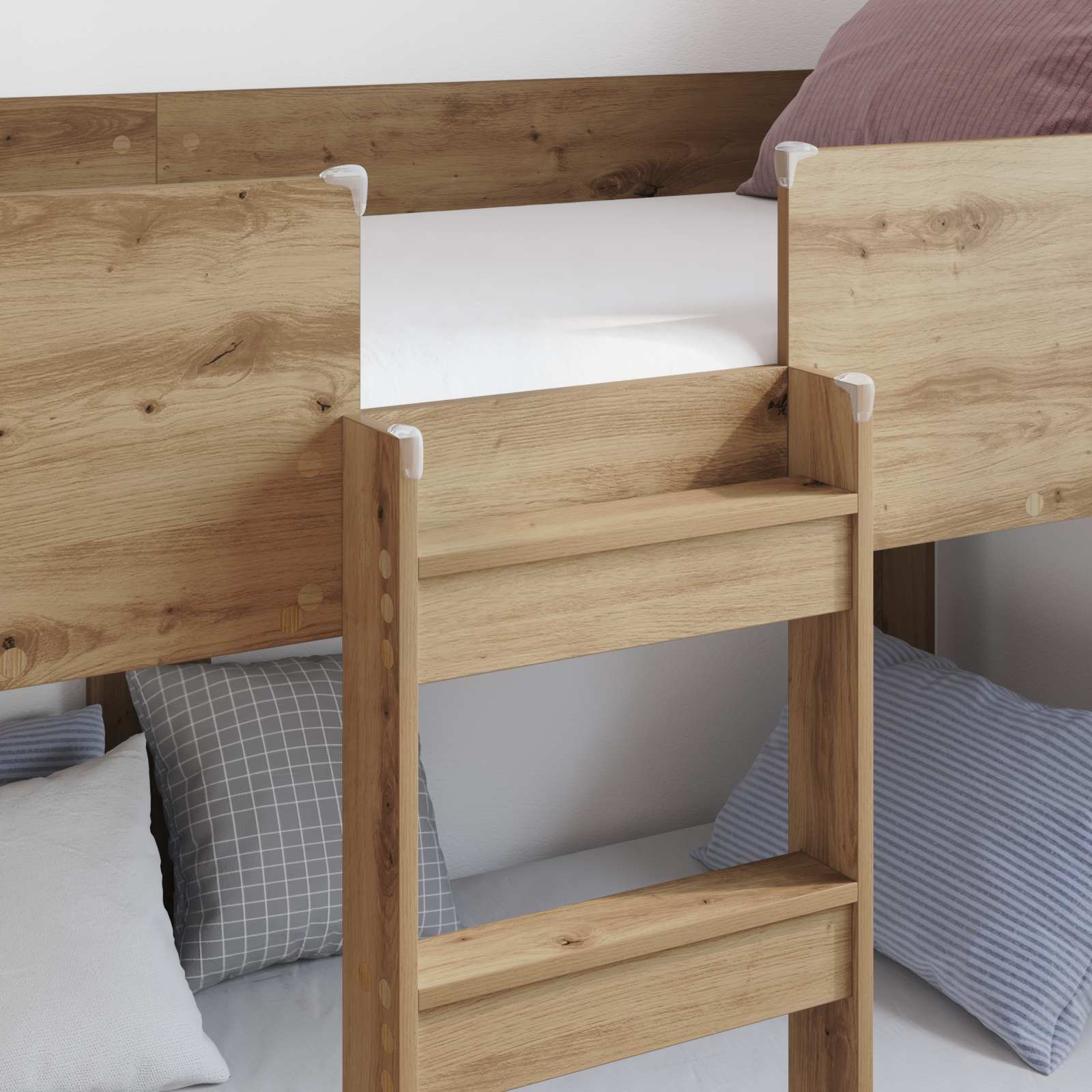 Κρεβάτι Κουκέτα για Παιδιά Artisan Oak 100 x 190 cm - Pakobazaar