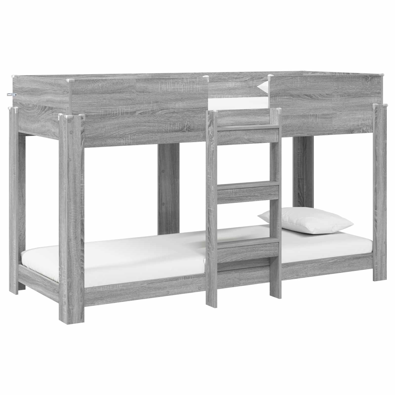 Κρεβάτι Κουκέτα για Παιδιά Γκρίζο Σονομα 75 x 190 cm - Pakobazaar