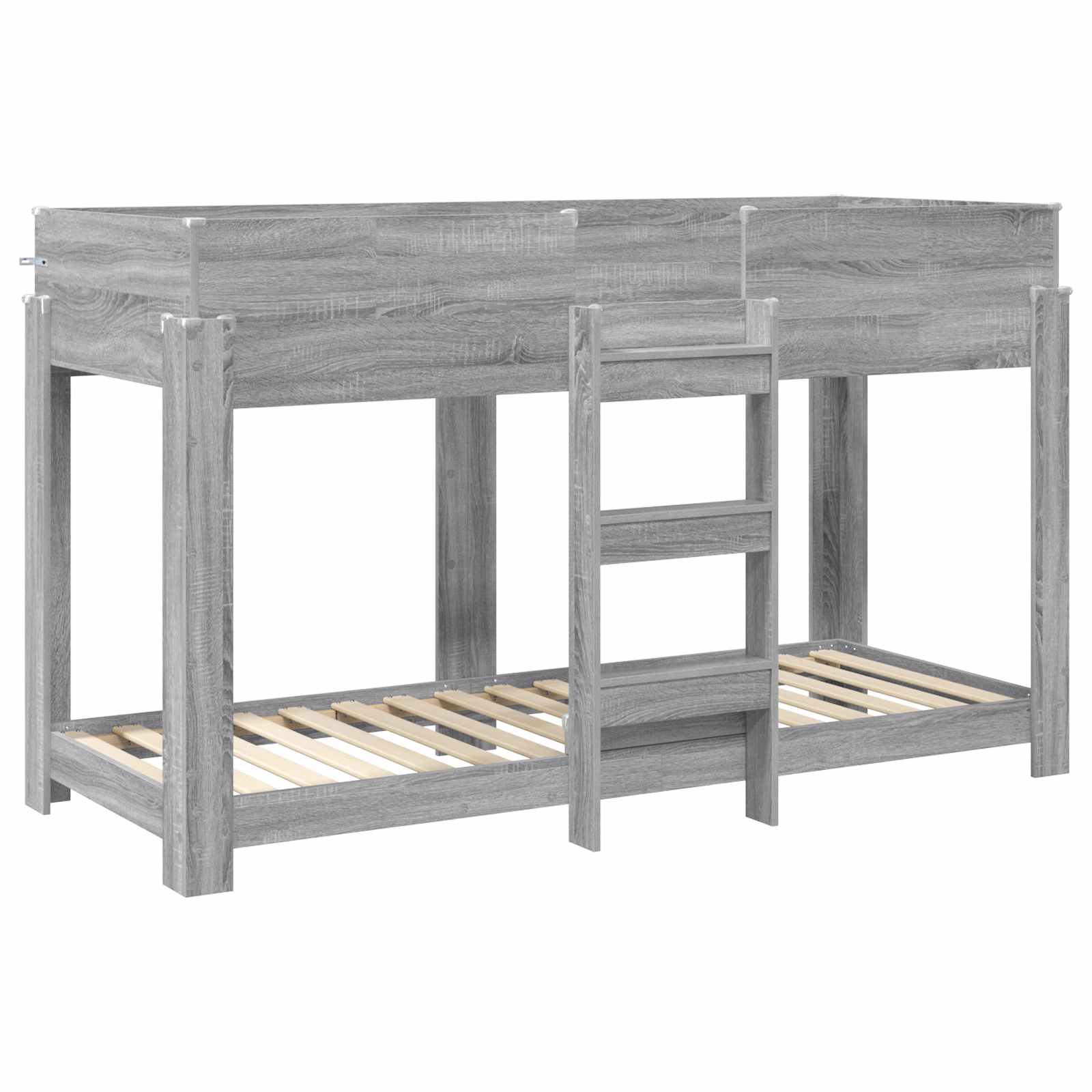 Κρεβάτι Κουκέτα για Παιδιά Γκρίζο Σονομα 75 x 190 cm - Pakobazaar